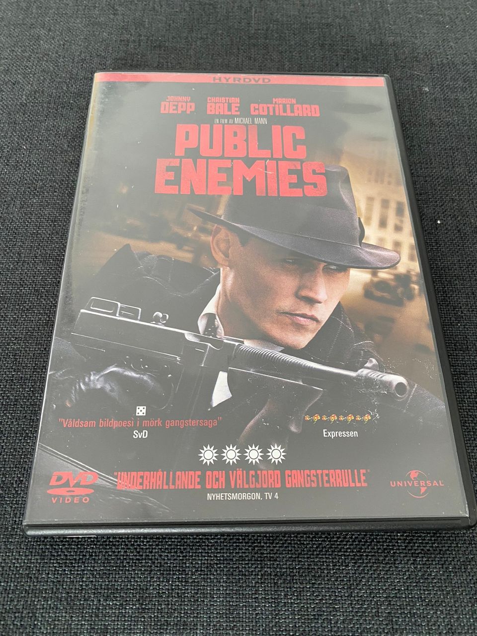 Public Enemies -dvd