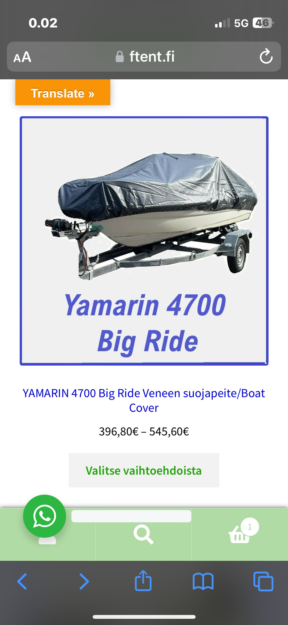 Venepressu Yamarin 4700 Big Ride / 47 TC