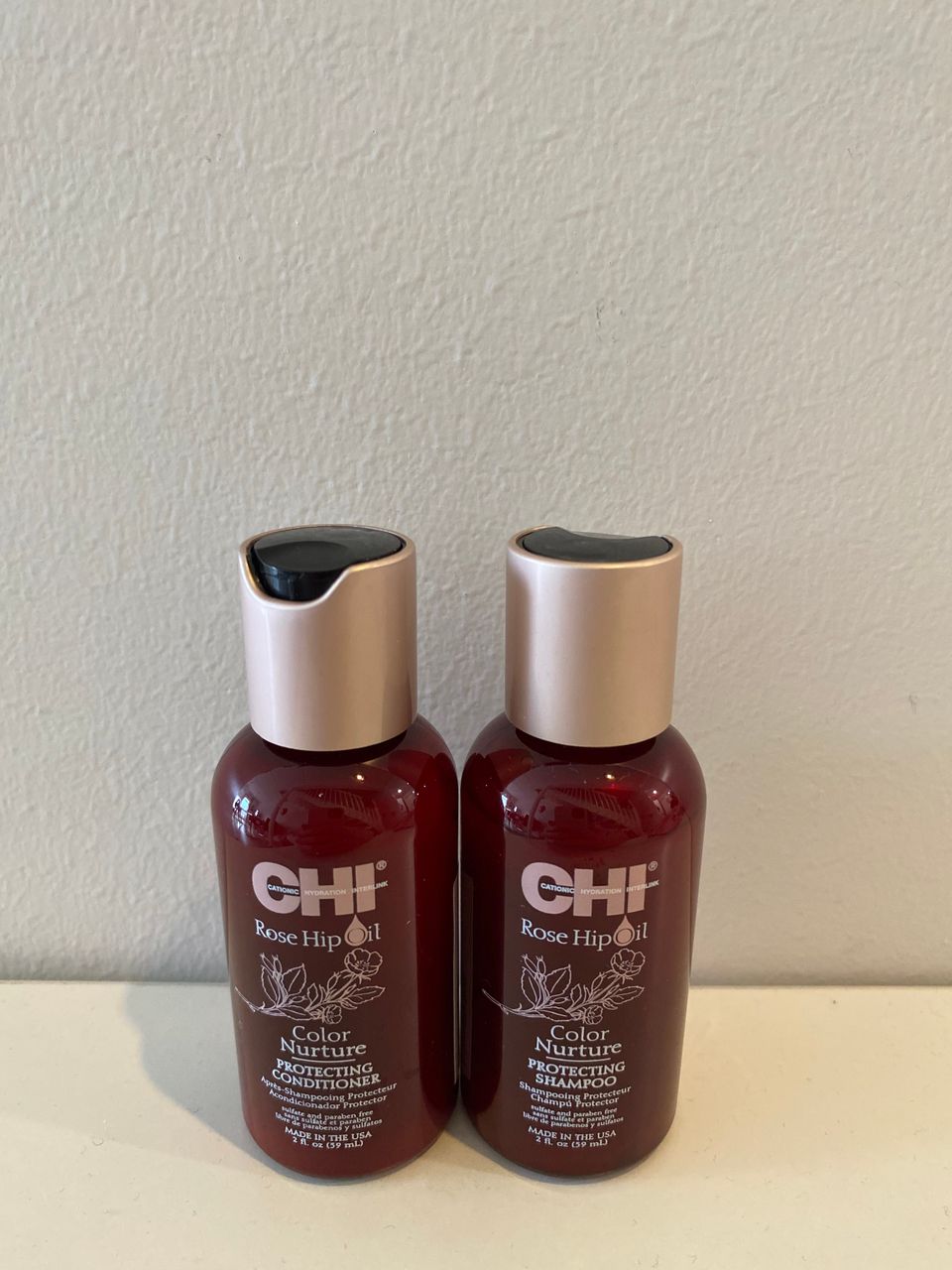 Uudet CHI shampoo & hoitoaine