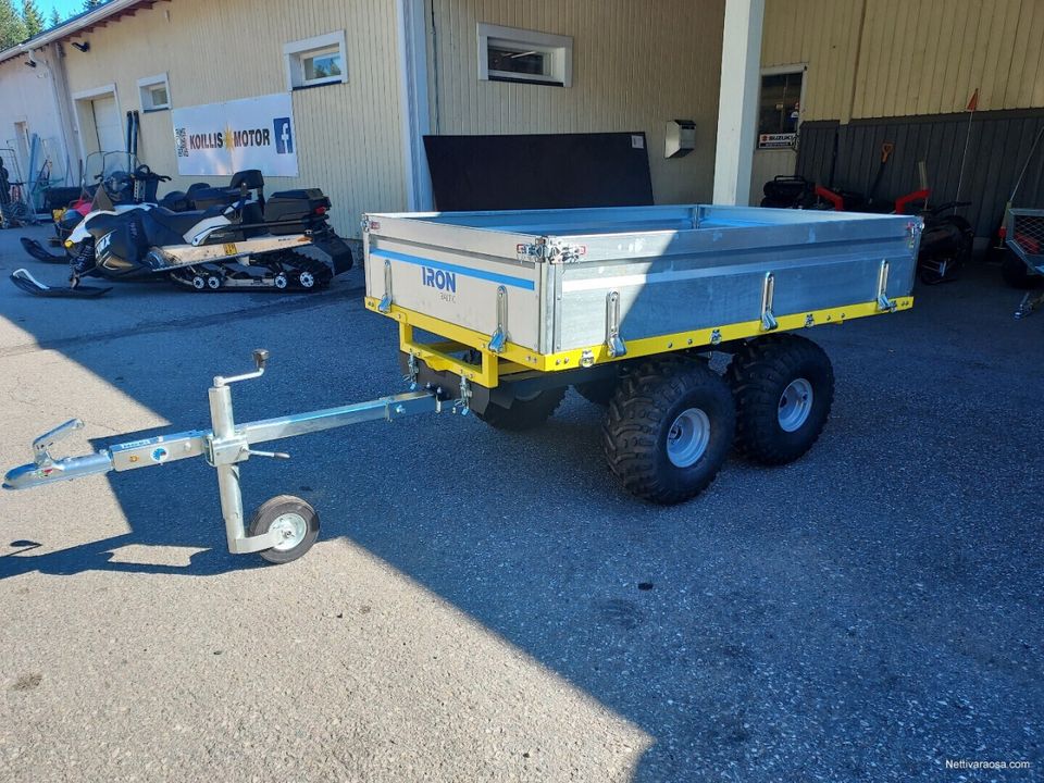 IRON BALTIC FD-1200 Flatbed Dump Trailer