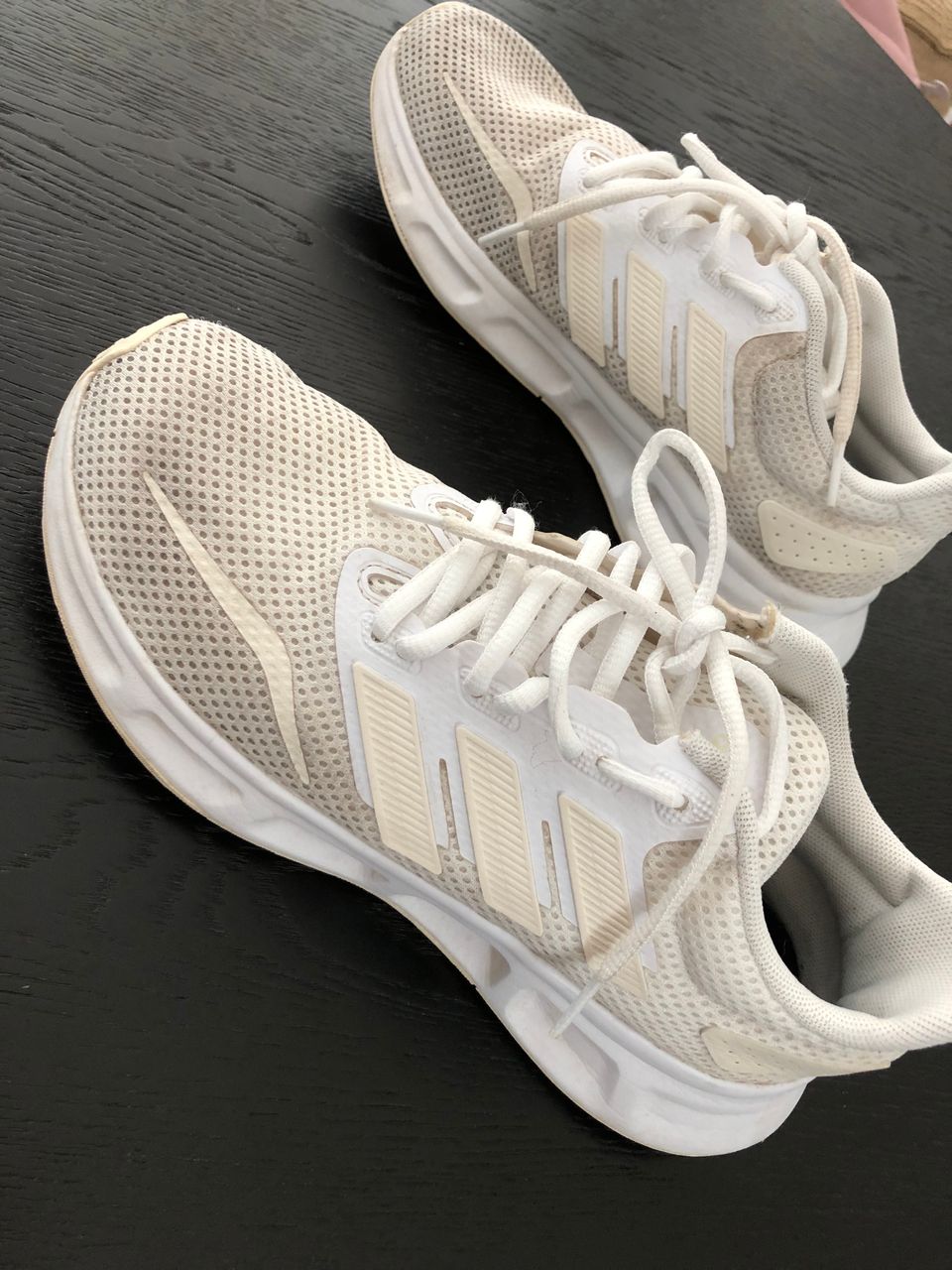 Adidas lenkkarit valkoiset 40