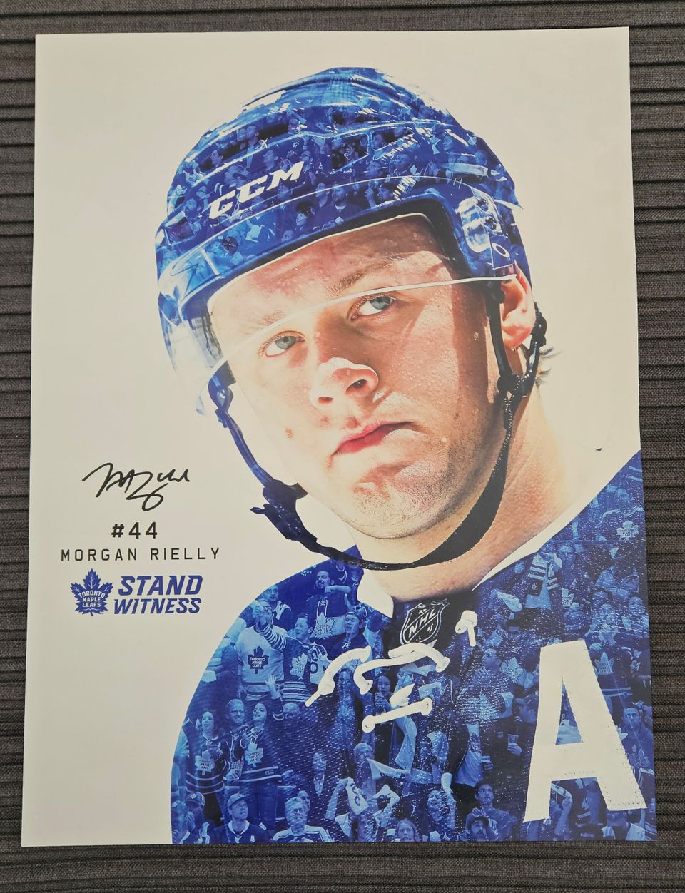 Juliste: Morgan Rielly Toronto Maple leafs #44