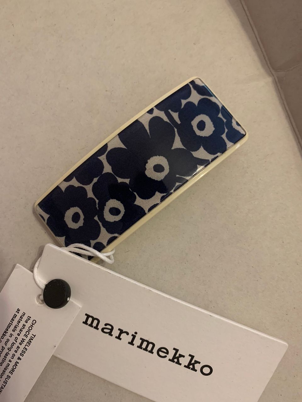 Marimekko unikko Hiusklipsi