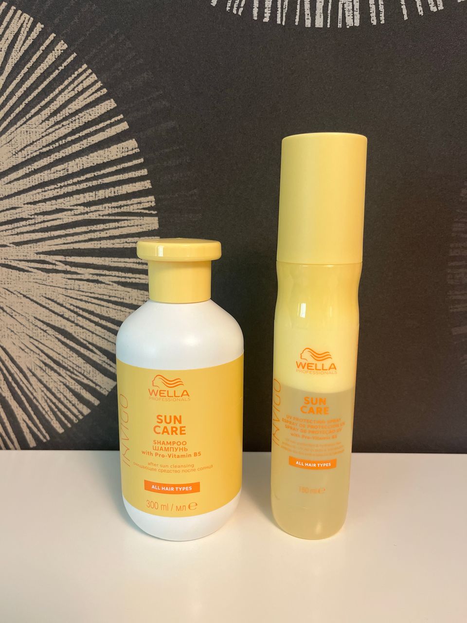 Wella sun care shampoo ja hoitoaine