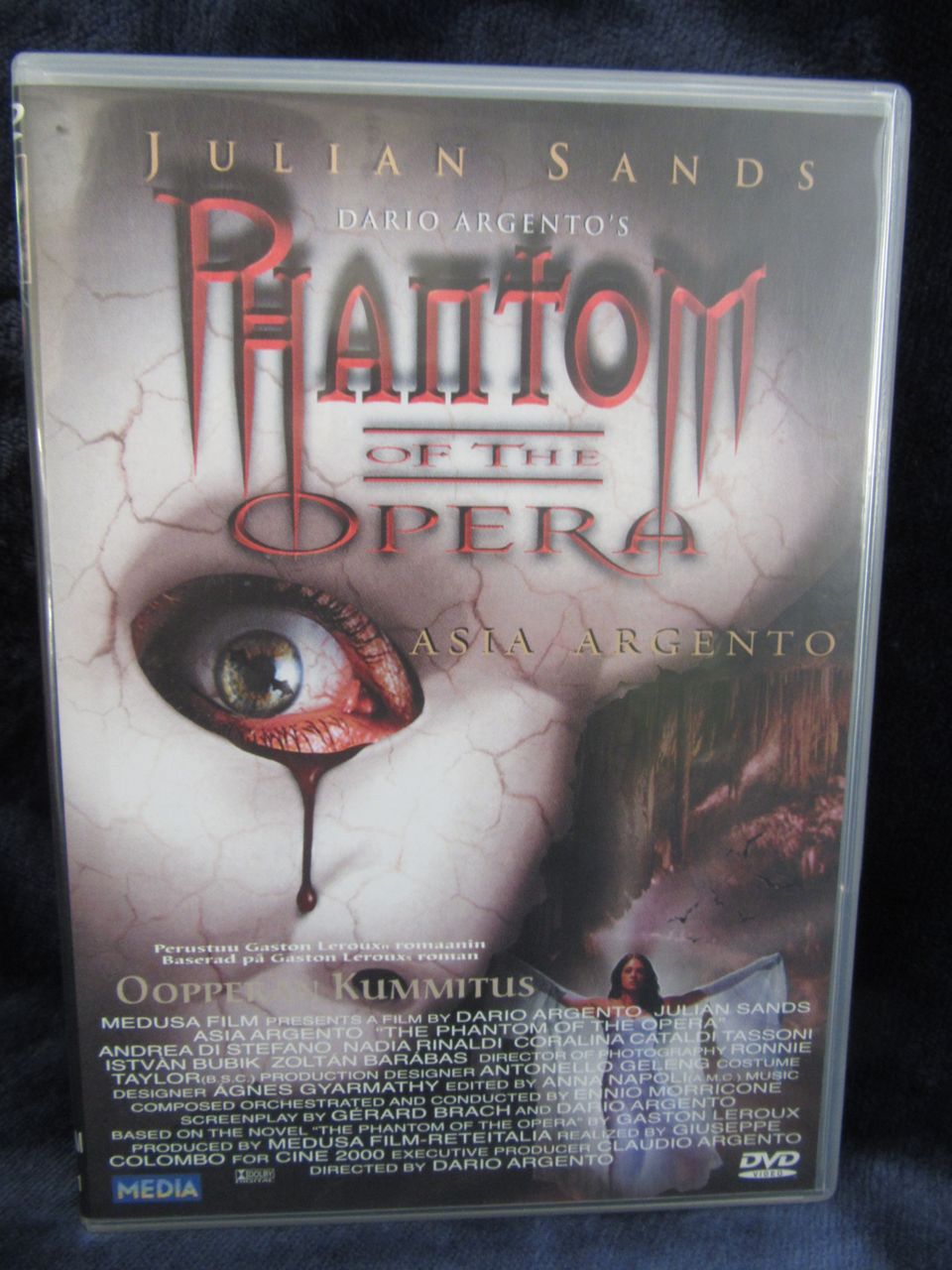 Phantom of the Opera / Italia dvd