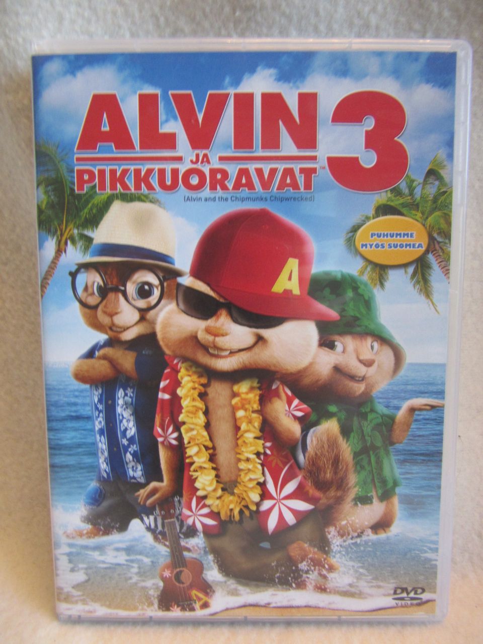 Alvin ja pikkuoravat 3 dvd