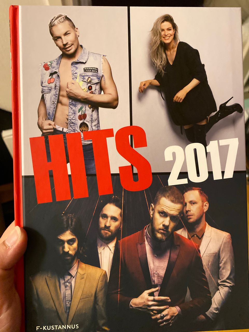 HITS 2017 nuottikirja