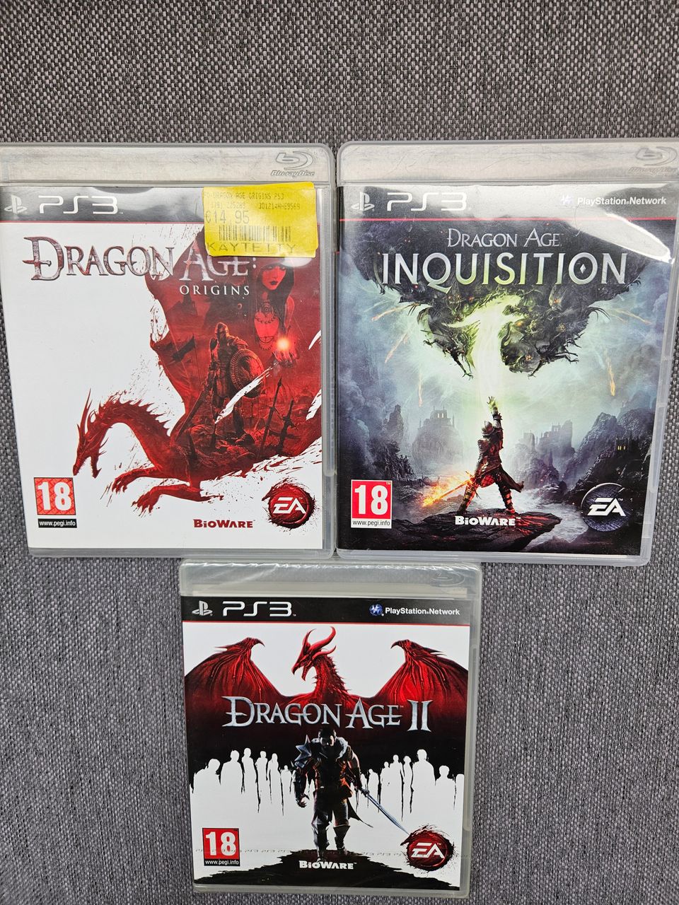 PS3 Dragon Age -pelipaketti