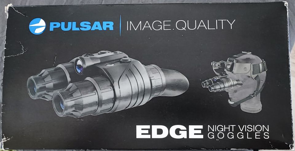 Pimeänäkölasit / night-vision goggles pulsar - edge GS 1x20