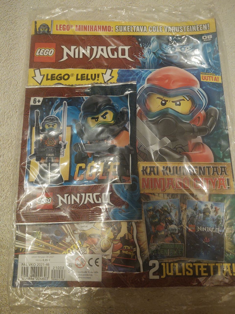 Lego Ninjago 08/21 lehti