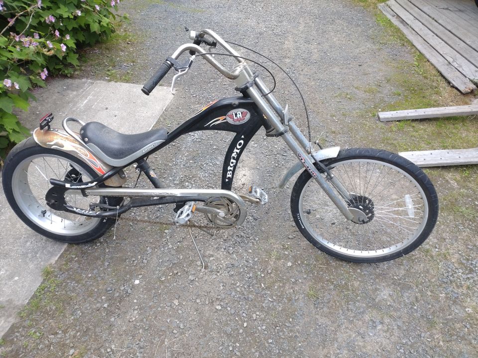 Custom Chopper La bigmo pyörä