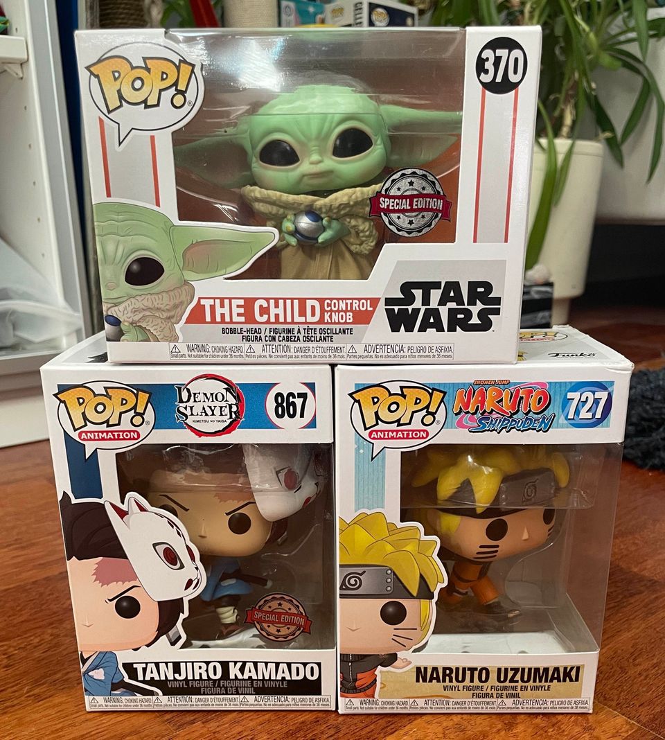 Funko pop figuurit