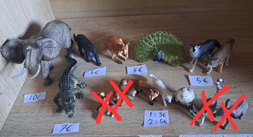 Schleich villi eläimiä