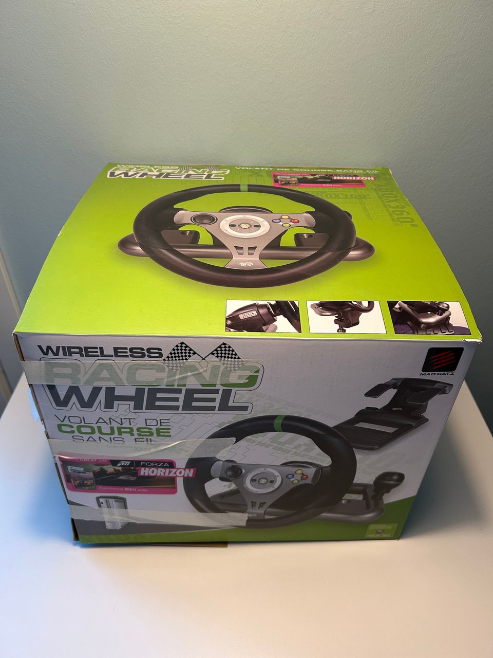 Mad Catz Wireless Racing Wheel (Xbox 360 -rattiohjain)