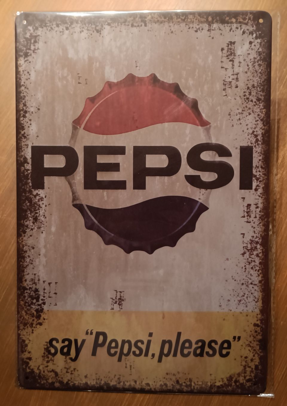 Pepsi kyltti