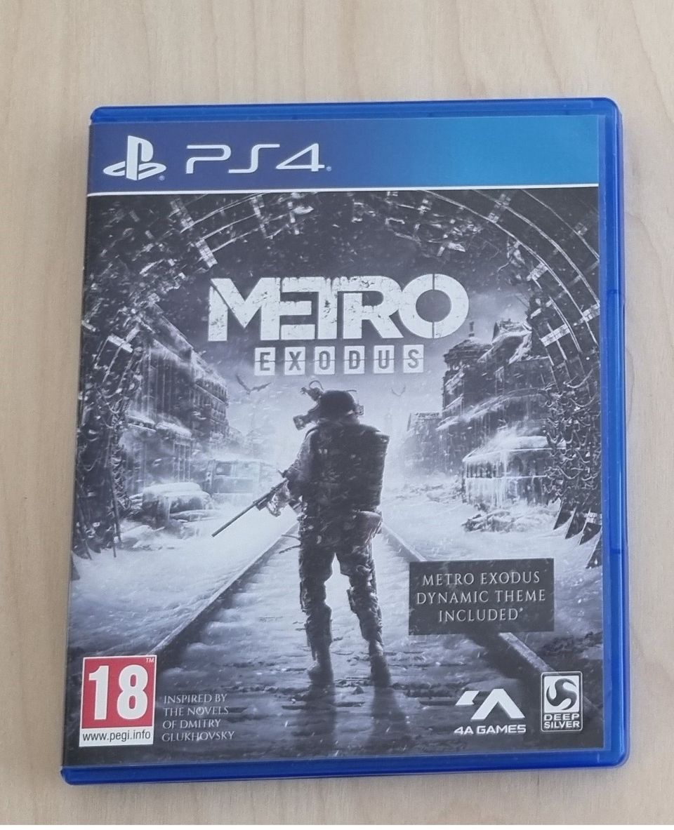 Metro Exodus PS4 peli