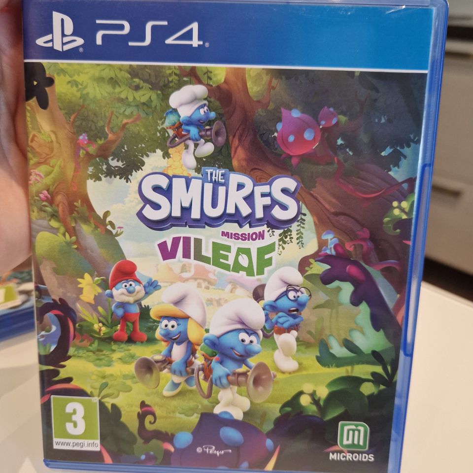 The Smurfs mission vileaf PS4 peli