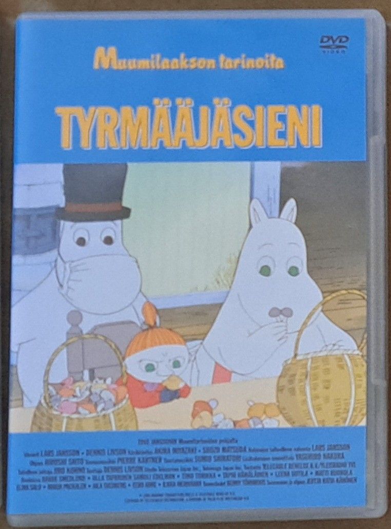 Muumilaakson tarinoita tyrmääjäsieni dvd