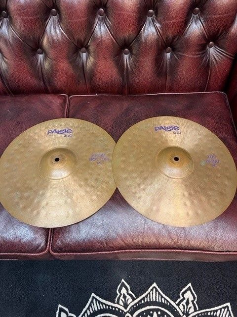 Paiste 400 hi-hat käytetty