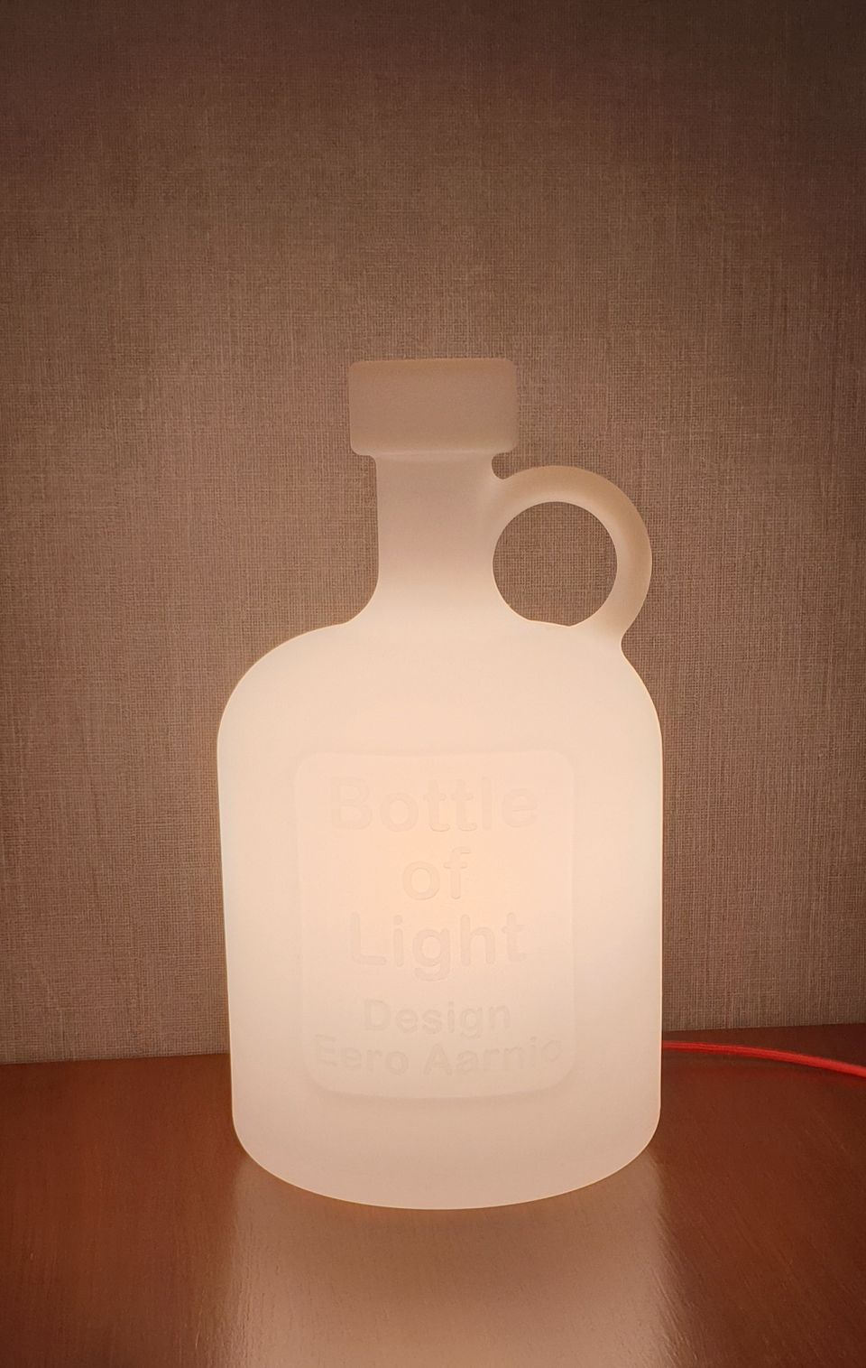 Eero Aarnio .. Bottle of light...