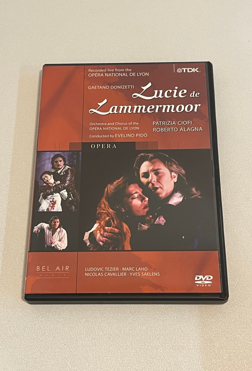 Gaetano Donizetti - Lucie de Lammermoor (ooppera-DVD)