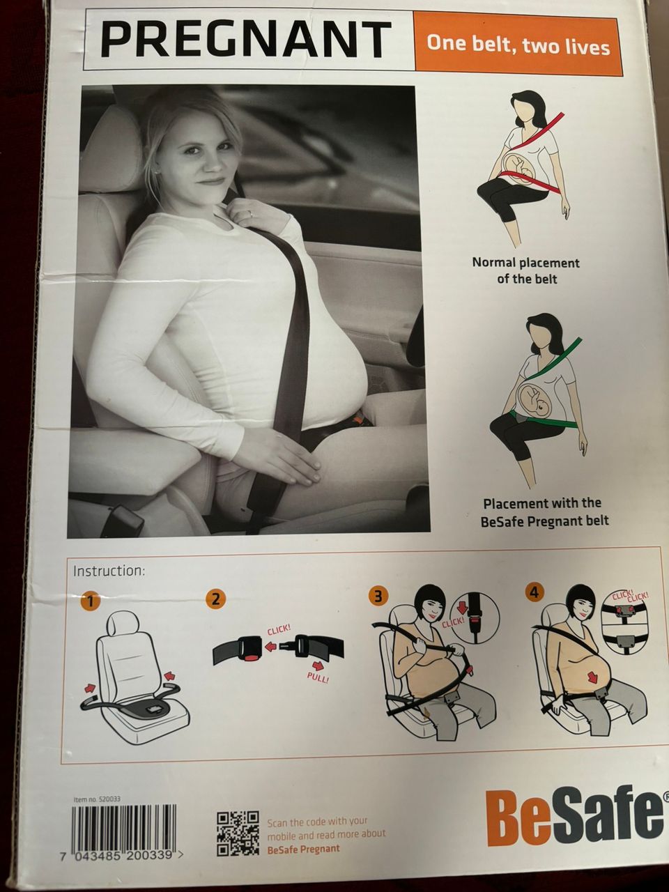 BeSafe Fix Pregnant-vyönalennin