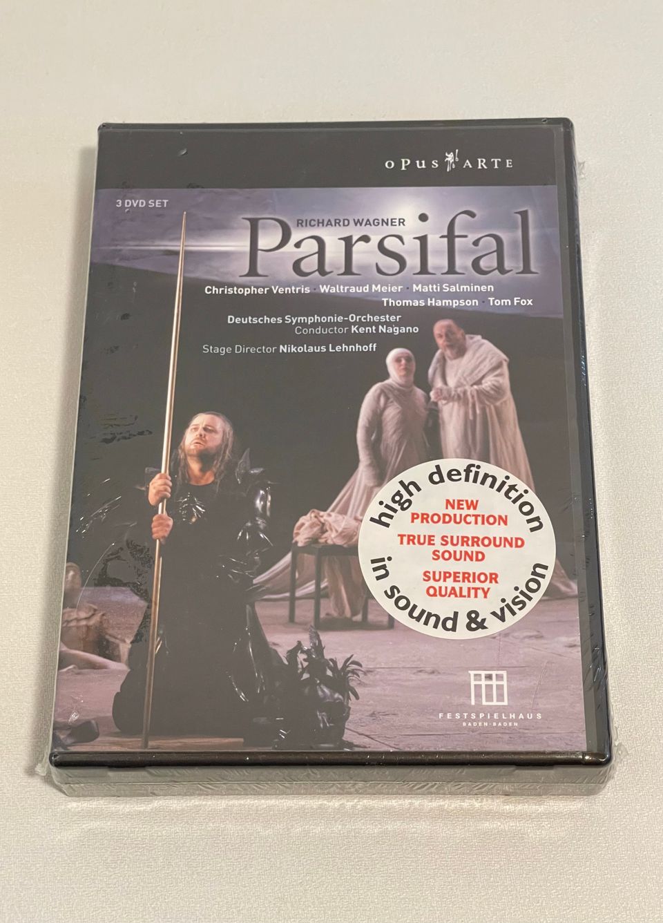 Richard Wagner - Parsifal (ooppera-DVD) bassona Matti Salminen