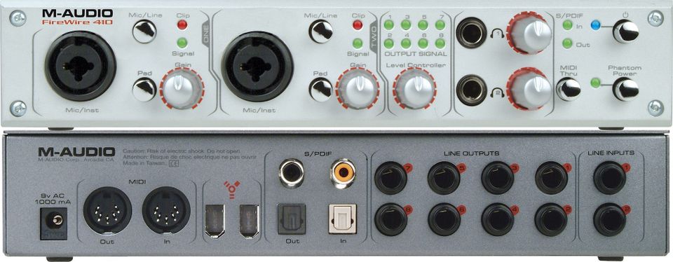 O: M-audio FireWire Audio Interface