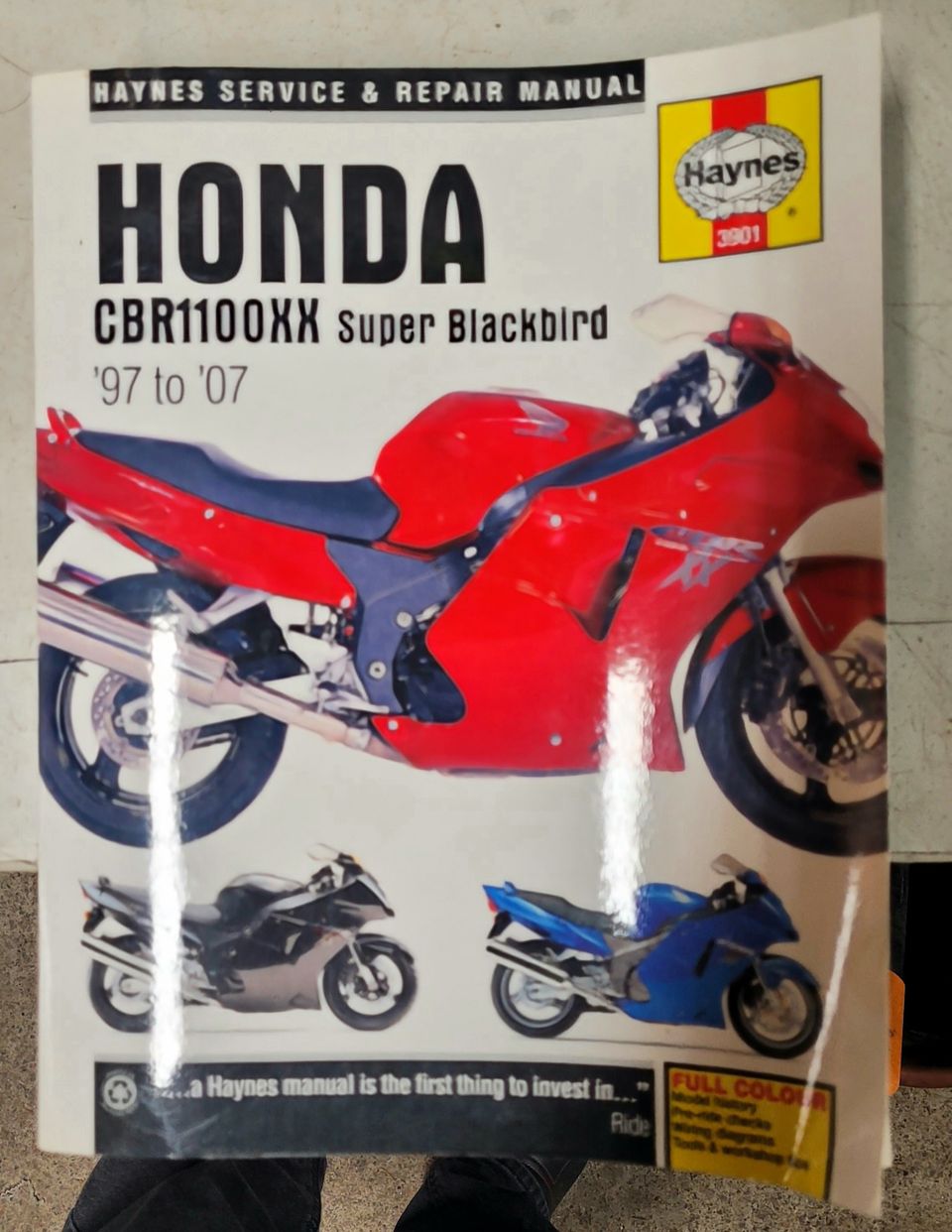 Haynes korjausopas: Honda CBR1100xx