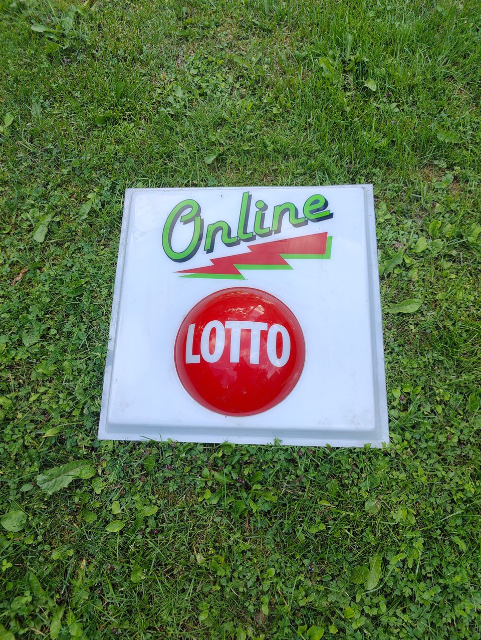 Lotto mainoskyltti