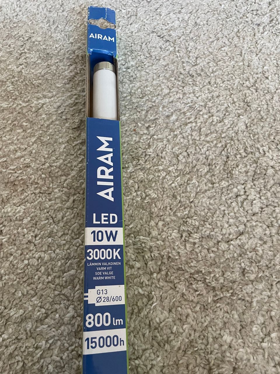 Airam led 10w 3000K