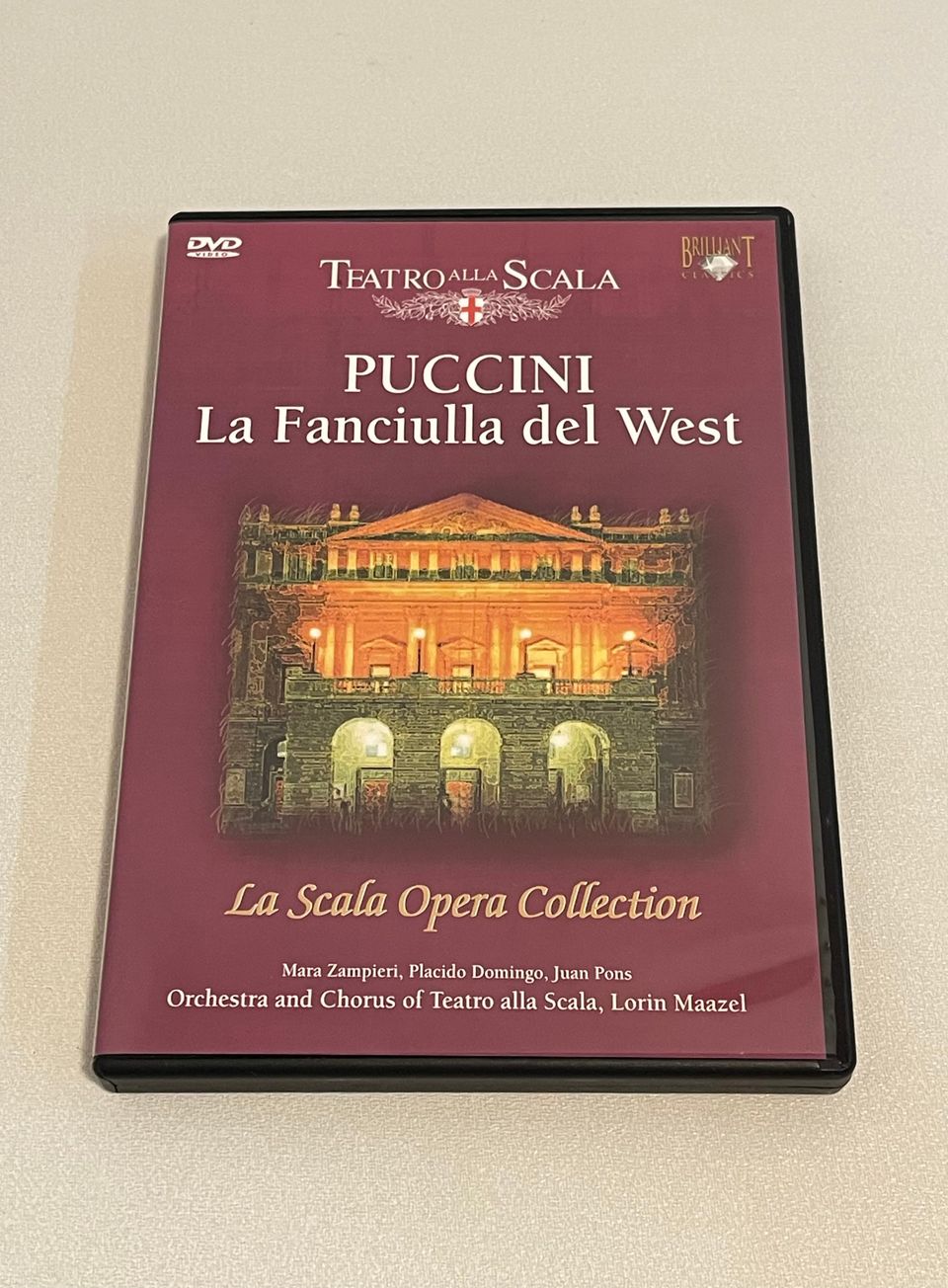 Giacomo Puccini - Lännen tyttö (ooppera-DVD)