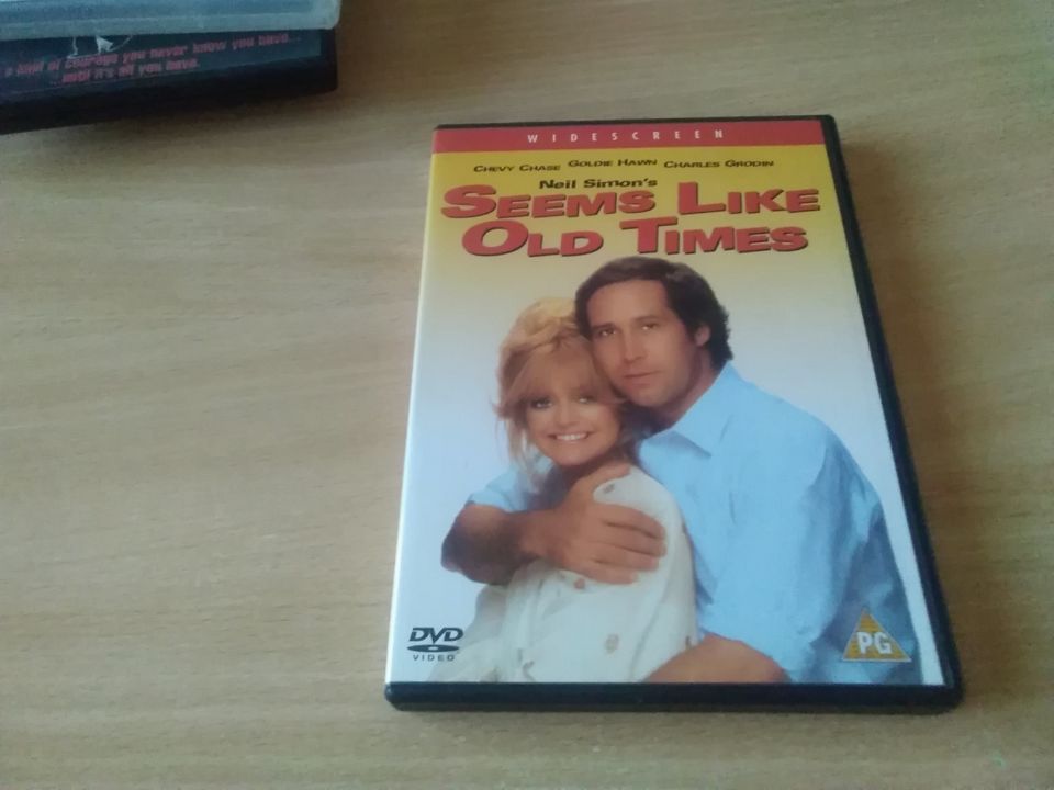 Seems Like Old Times vanha suola janottaa dvd Chevy Chase