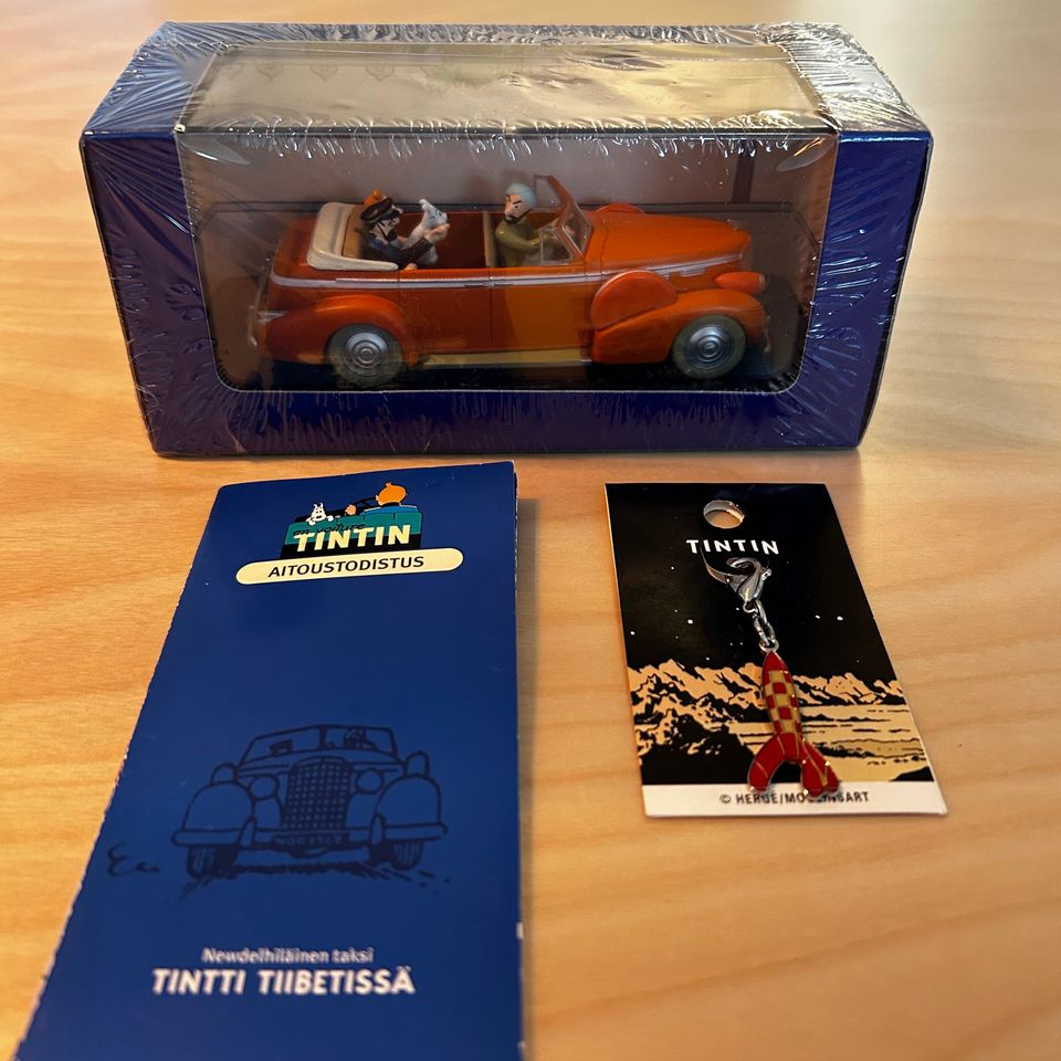 Tintti Tiibetissä -keräilyauto