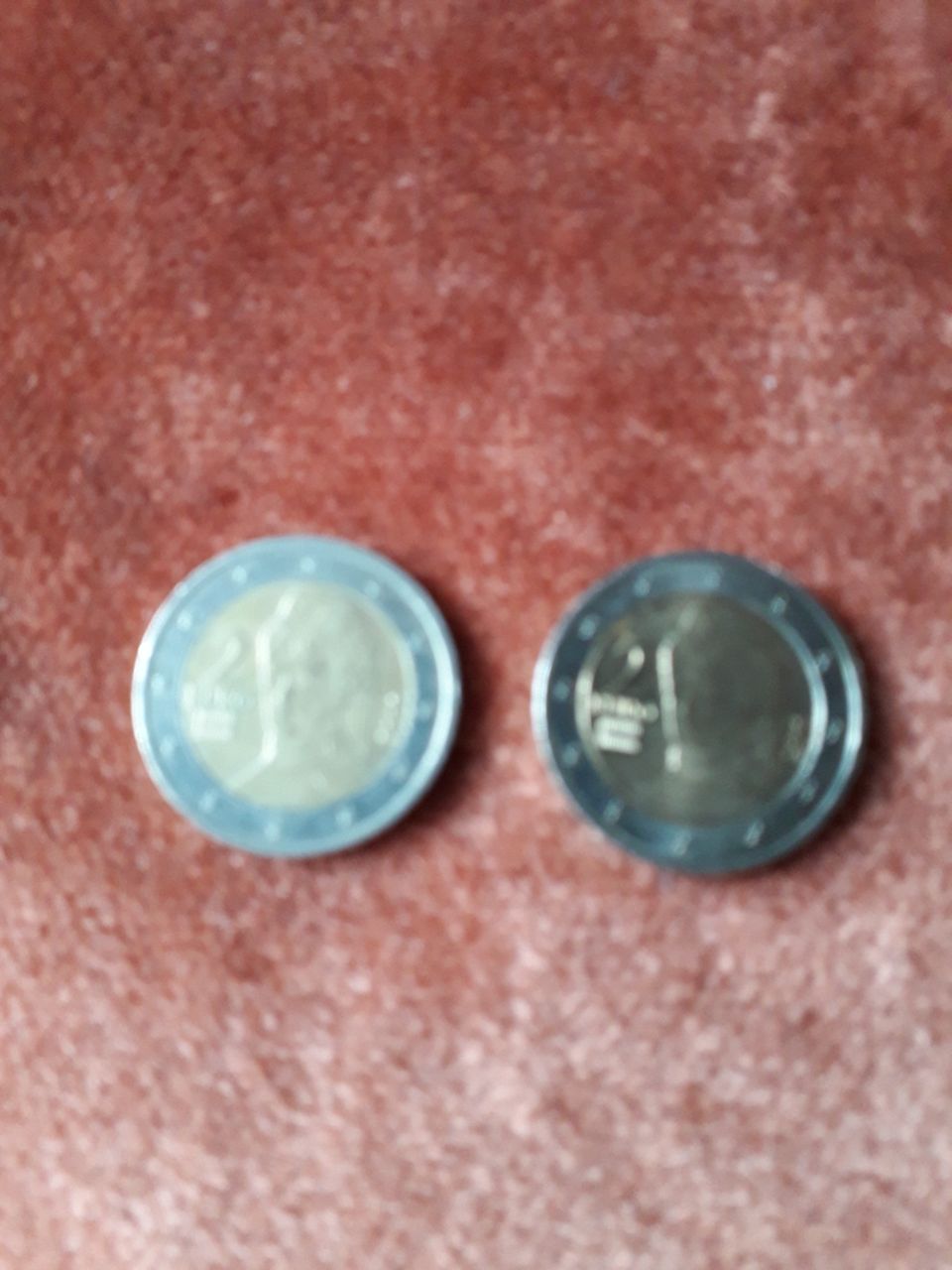 2 euro kolikot