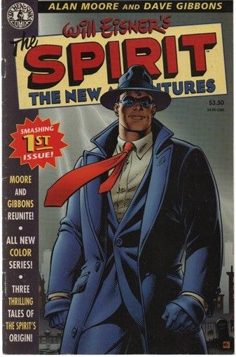 Will Eisner's The Spirit - sarjakuvia n:ot 1-4/1997-1998 ja n:o 8/1998