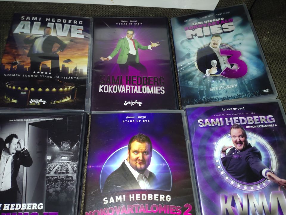 Sami Hedberg DVD   x  6