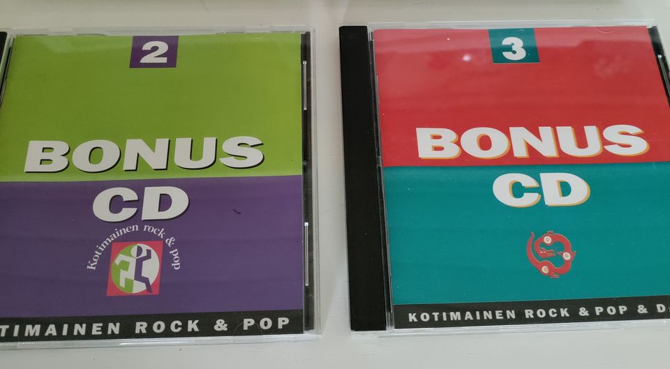 Bonus cd 2 ja 3