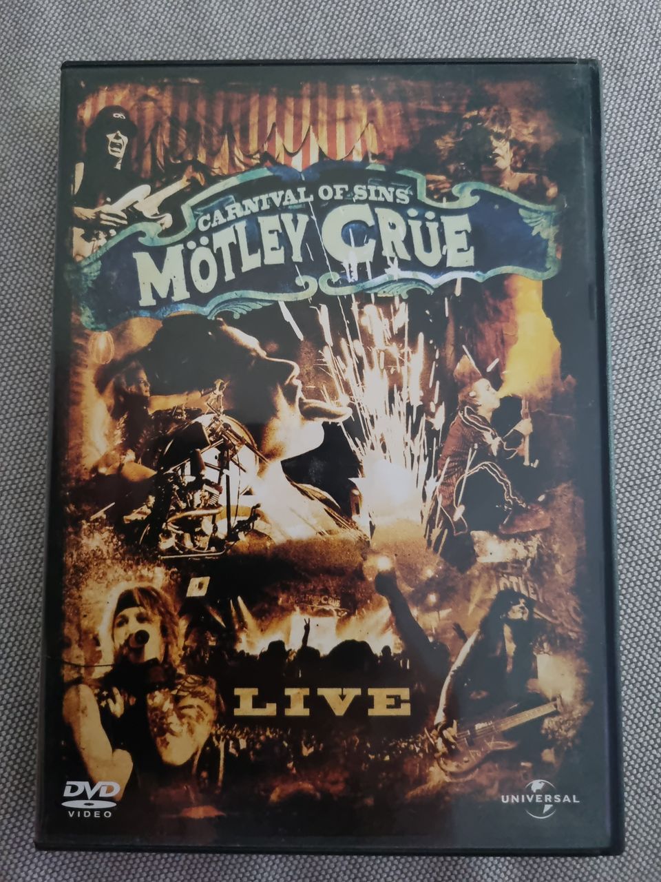 MÖTLEY CRÜE - Carnival Of Sins: Live 2-dvd (Suomi-painos)