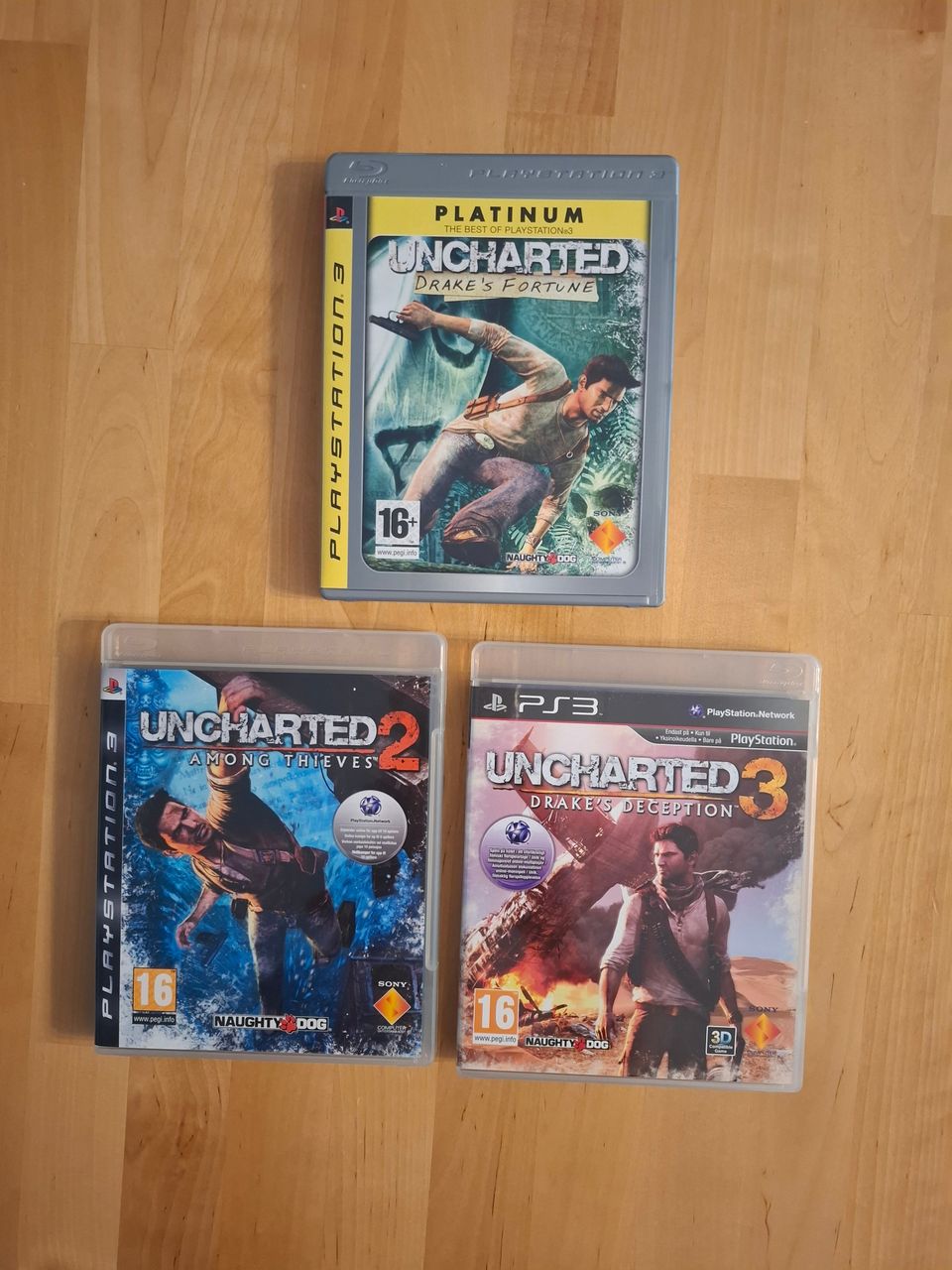 Uncharted 1-3, koko pelisarja / PS3