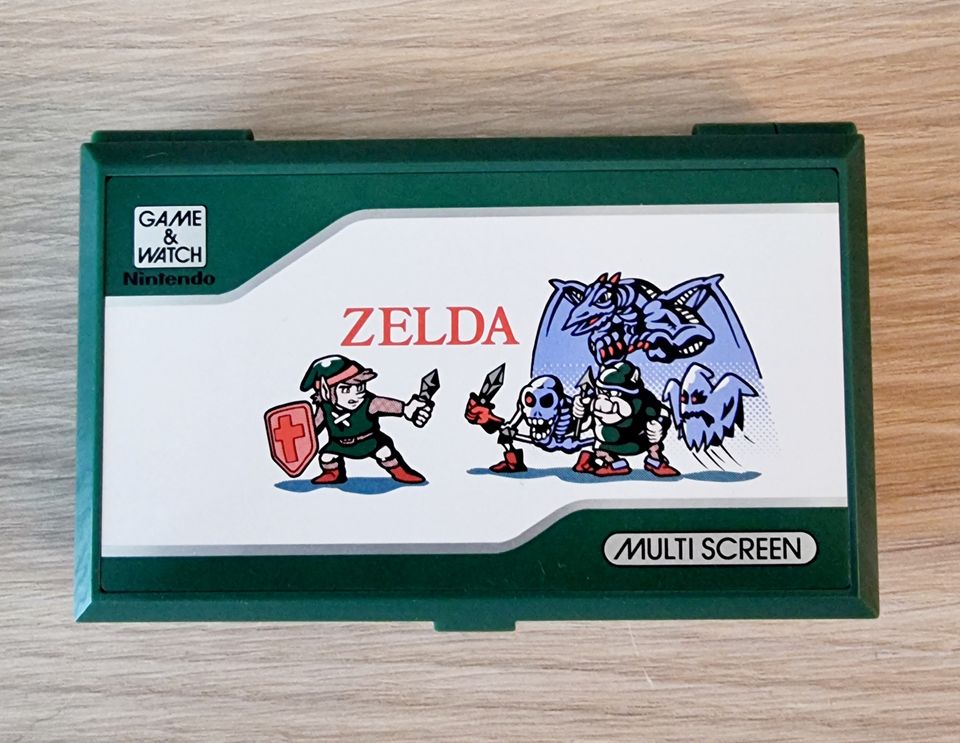 Nintendo Game & Watch Multi Screen Zelda ZL-65 1989