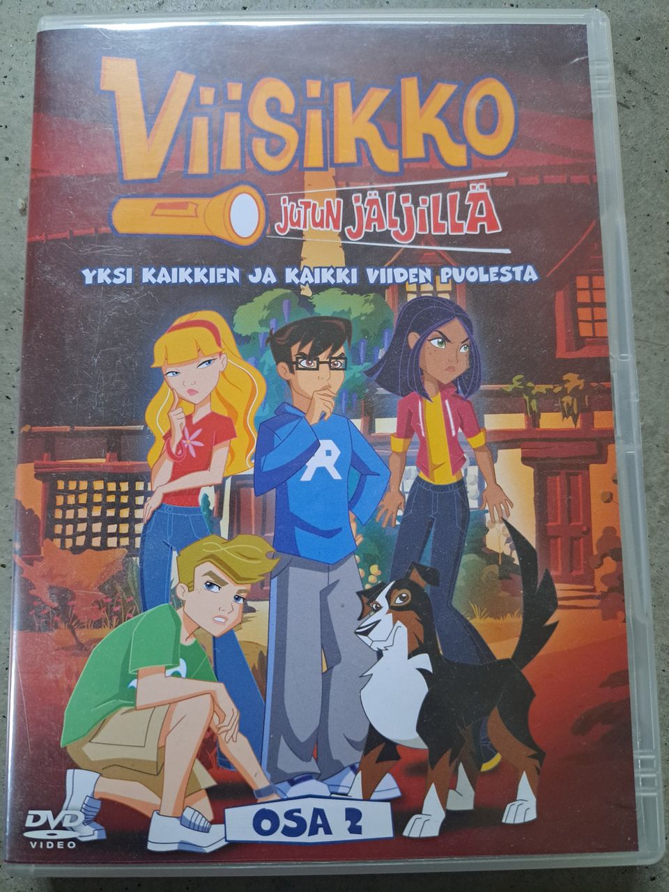 Viisikko dvd