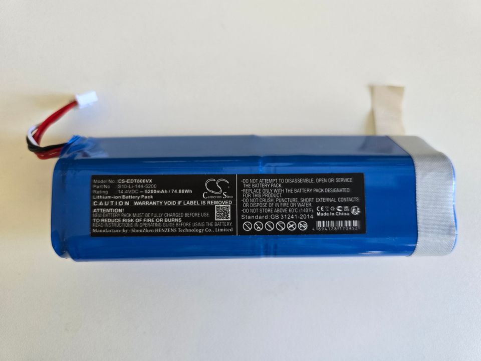 Replacement battery (new) for Ecovacs Deebot robovacs