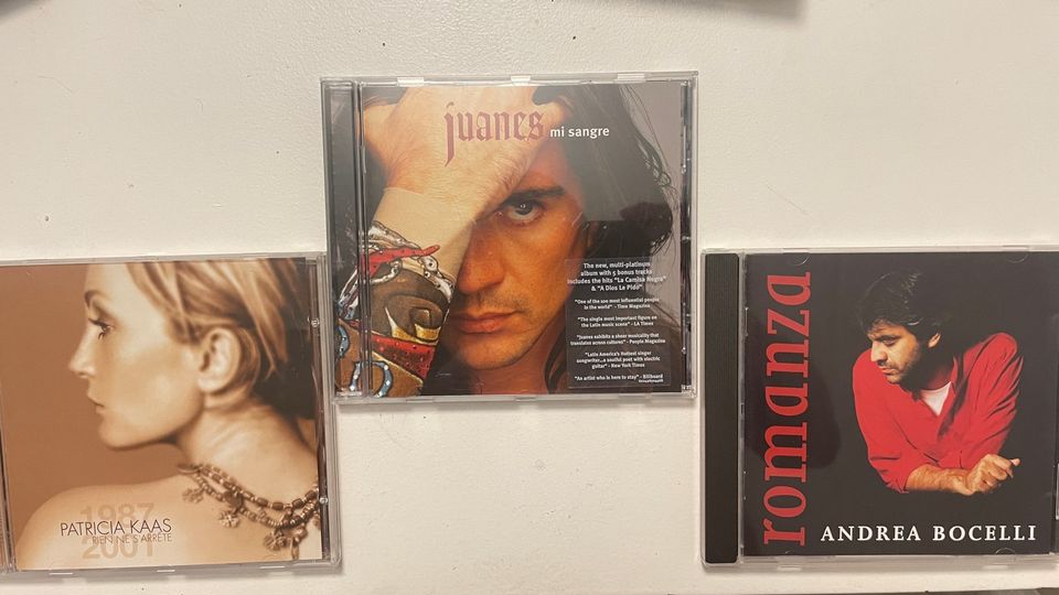 JUANES - ANDREA BOCELLI - PATRICIA KAAS