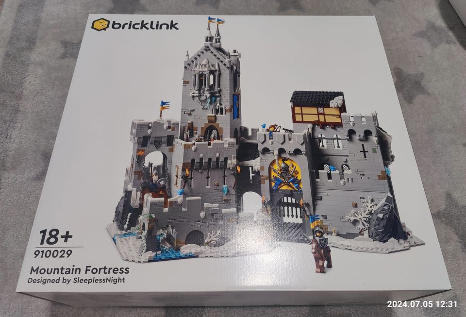 Lego Bricklink 910029 Vuorilinnoitus