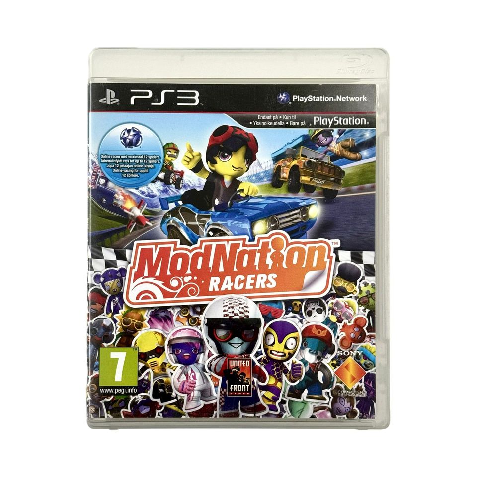 ⭐️🎮 ModNation Racers - PS3 💥+löytyy paljon muita pelejä