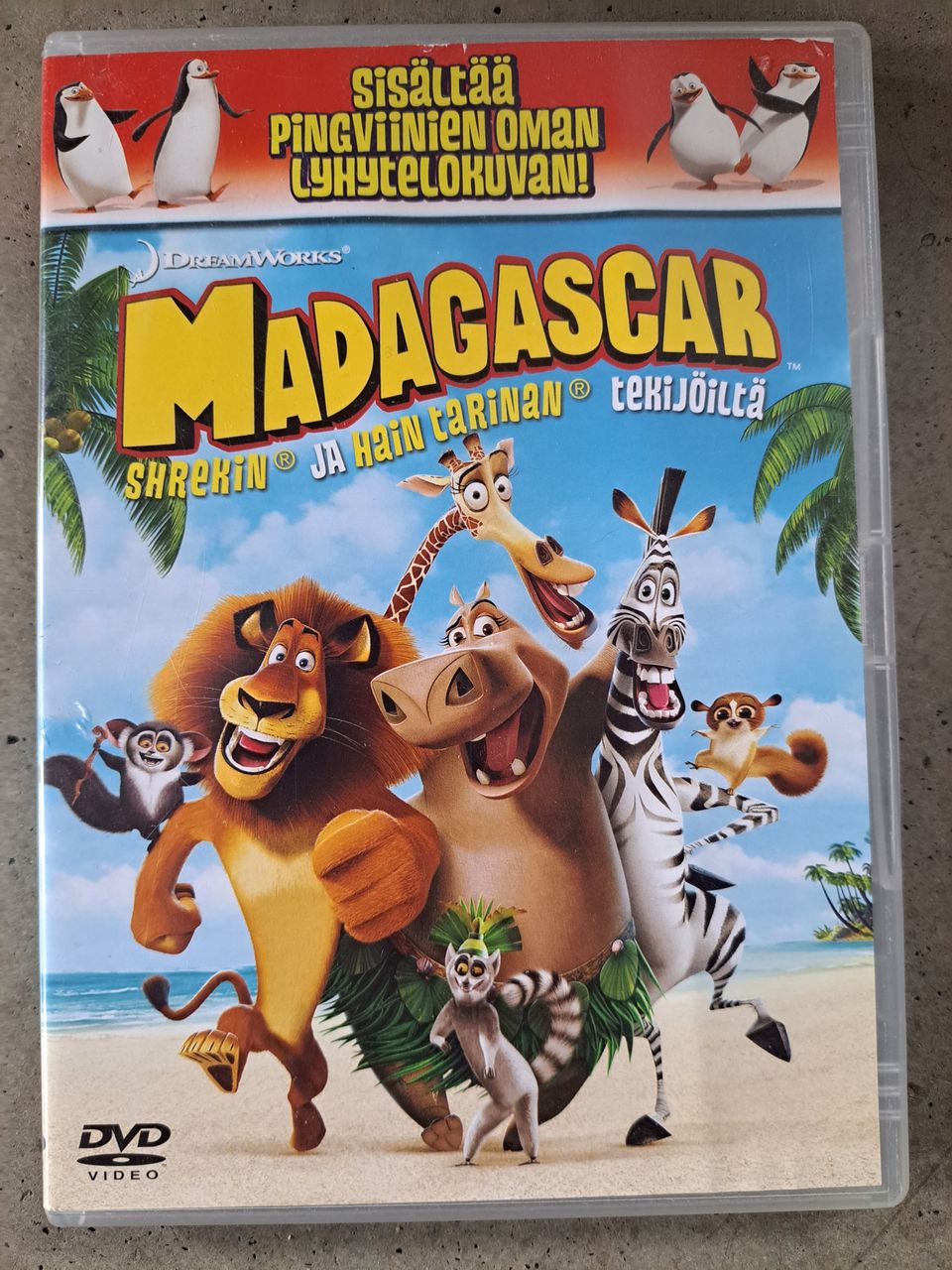 Madagascar dvd