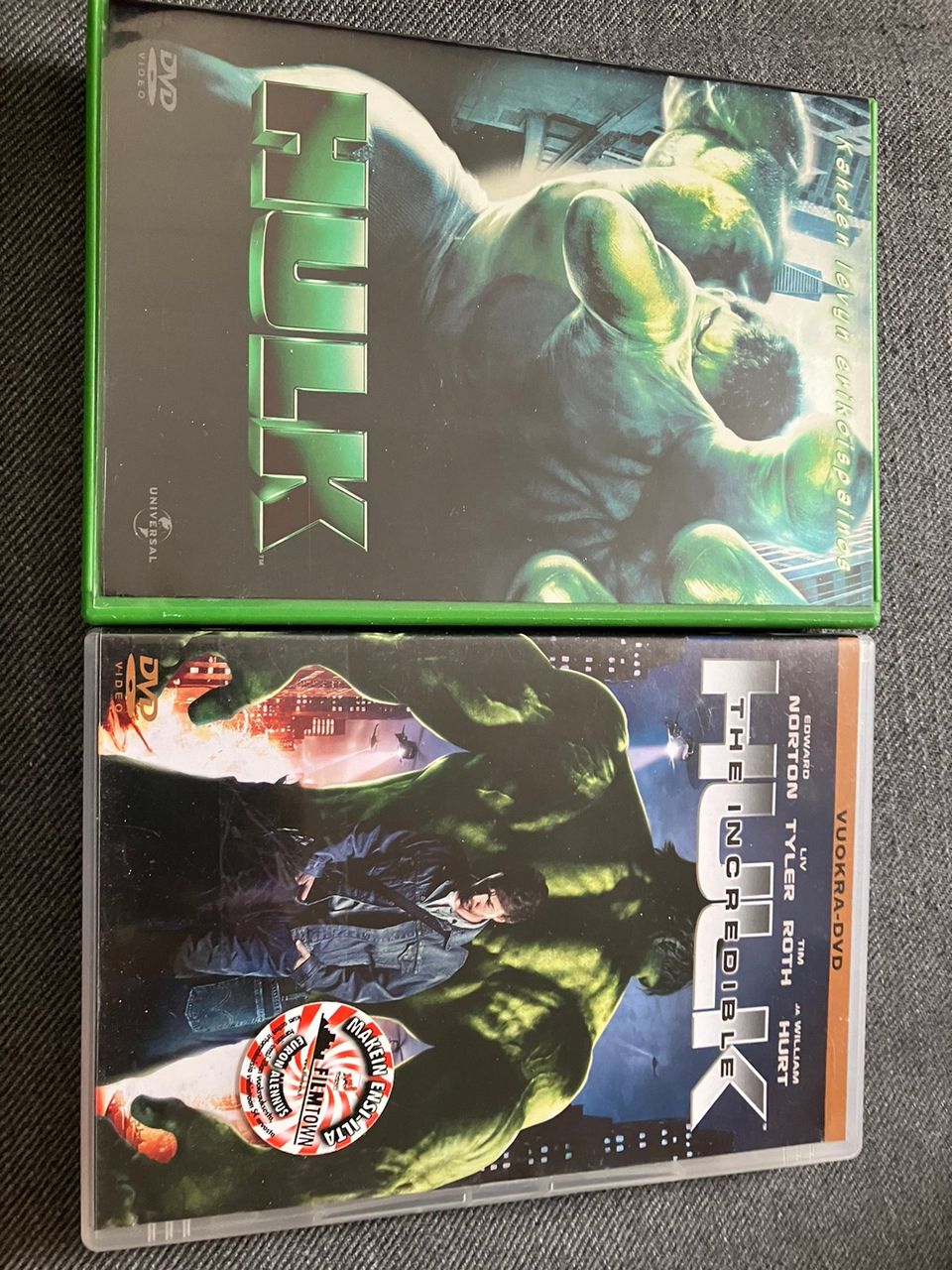 2kpl Hulk dvd