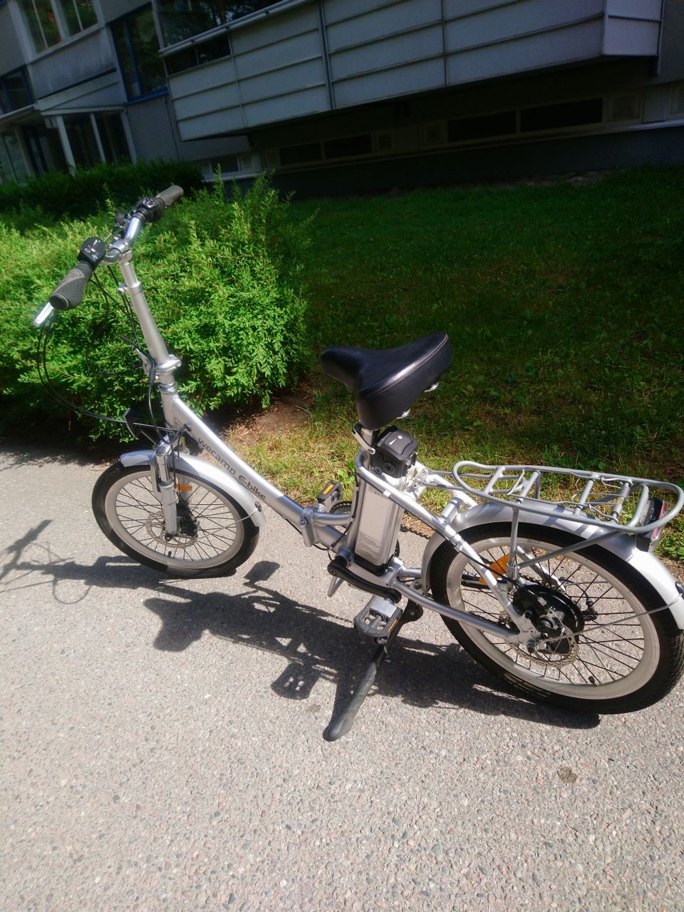 Kokoontaitettava e-bike wecamb