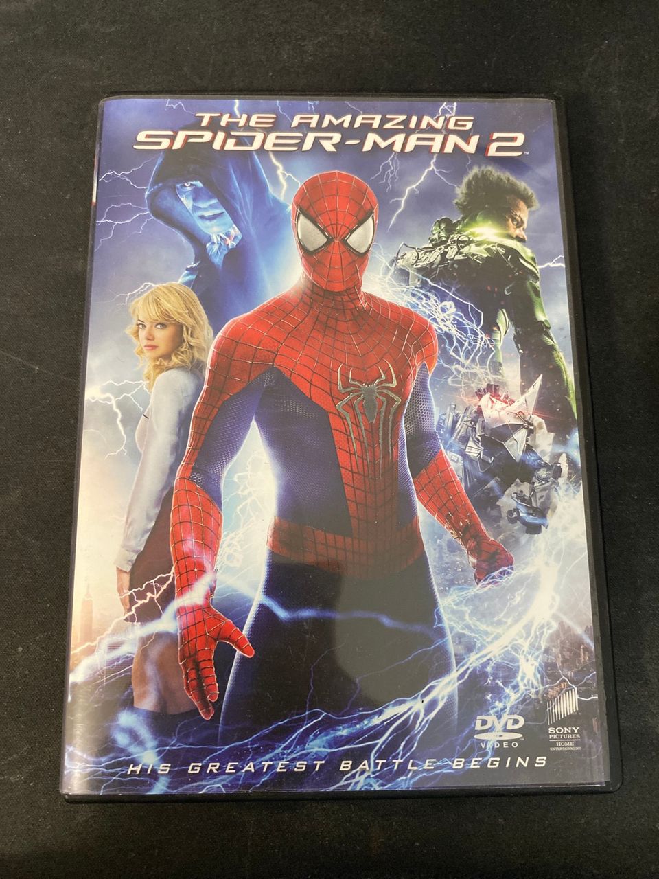 The Amazing Spider-Man 2 dvd elokuva